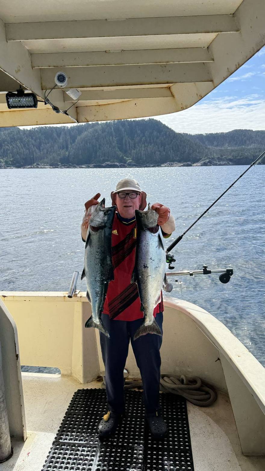 Fishing and hunting moments aboard Alaskan Outlaw Adventures in Sitka, Alaska