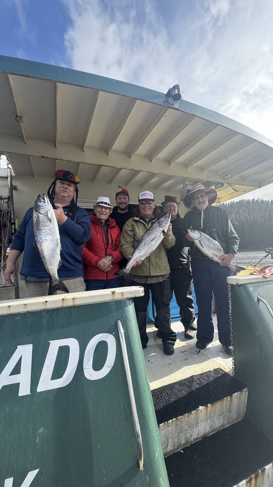 Fishing and hunting moments aboard Alaskan Outlaw Adventures in Sitka, Alaska