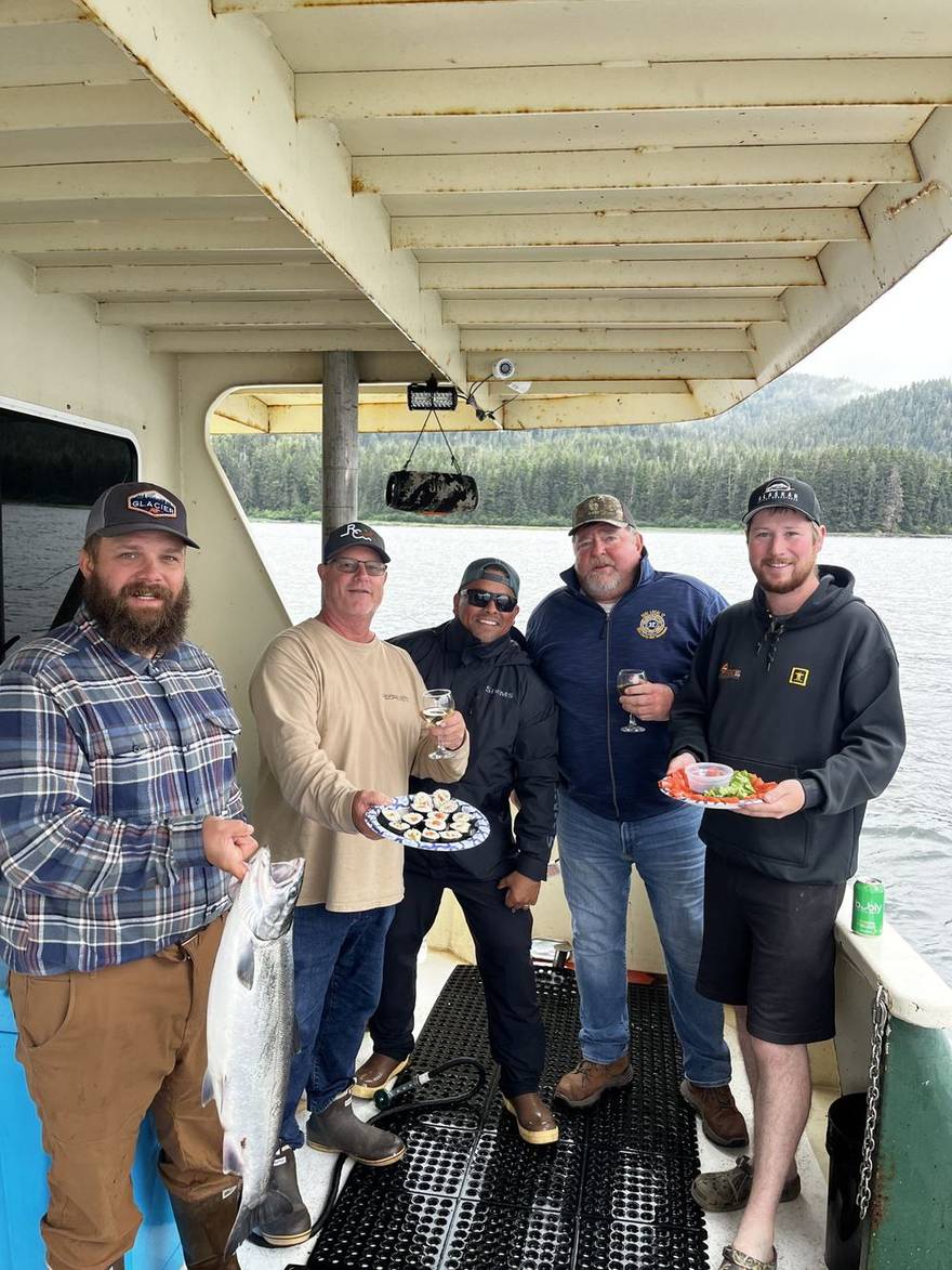 Fishing and hunting moments aboard Alaskan Outlaw Adventures in Sitka, Alaska