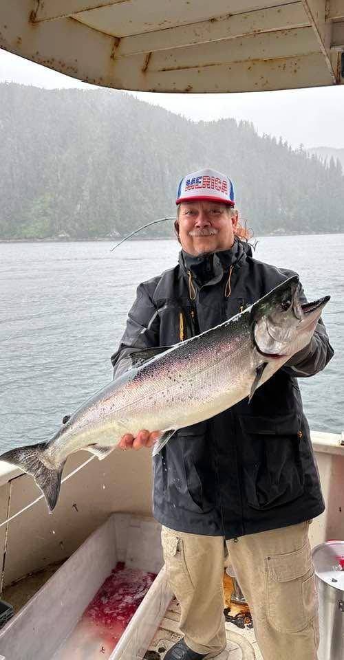 Fishing and hunting moments aboard Alaskan Outlaw Adventures in Sitka, Alaska