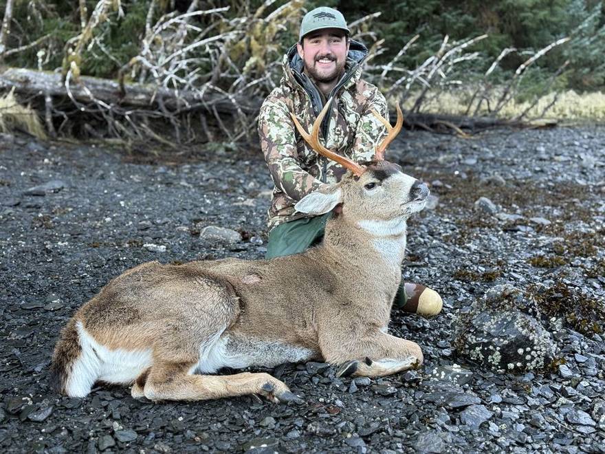 Fishing and hunting moments aboard Alaskan Outlaw Adventures in Sitka, Alaska